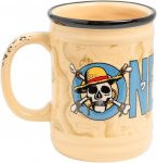 One Piece Jolly Roger Shaped Mug 350 ml