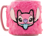 Disney Lilo and Stitch Angel Mug Fuzzy Mug 450ml