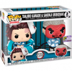 Funko Pop! Demon Slayer Kimetsu no Yaiba Tanjiro Kamado & Sakonji Urokodaki (2 pack)