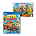 Crash Team Racing PS4 + Puzzle