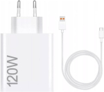 Xiaomi Travel Charger HyperCharge Combo USB-C 120W White