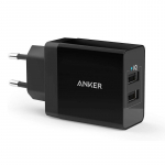 Anker 24 W 2-Port USB Charger with PowerIQ&trade; Technology 24w