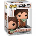 Funko Pop! Star Wars Mandalorian 9 - Peli Motto with Grogu #665