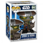 Funko Pop! Star Wars: The Mandalorian & Grogu - Embo & Keibu #842