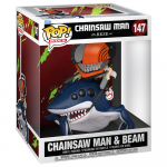 Funko Pop! Deluxe Chainsaw Man - Arc Chainsaw Man & Beam #147