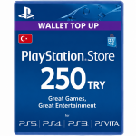 PlayStation Network Card PSN PlayStation Store 250 TRY Turkey