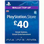 PlayStation Network Card PSN PlayStation Store 40&pound; UK