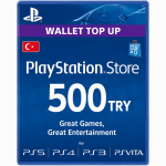 PlayStation Network Card PSN PlayStation Store 500 TRY Turkey
