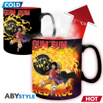 One Piece Luffy vs Kaidou Heat Change Mug 460 ml