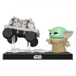 Funko Pop! Moments Star Wars: The Mandalorian & Grogu - Grogu with Polar Mouse Droid #840