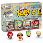 Blister 4 figures Bitty POP One Piece Luffy
