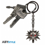The Witcher Keychain 3D "Wolf School Emblem"