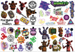Five Nights at Freddy's Tech Decal Stickers