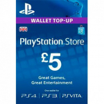 PlayStation Network Card PSN PlayStation Store 5&pound; UK
