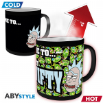 Rick and Morty Get Schwifty Heat change Mug 320ml