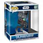 Funko Pop! Deluxe Star Wars Mandalorian & Grogu The Mandalorian with Grogu in Imperial Remnant AT-RT #837