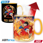 One Piece Luffy & Sabo Heat change Mug 460ml