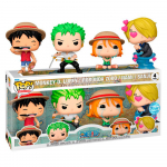 Funko Pop! One Piece - Luffy, Zoro, Nami, Sanji (4 pack)