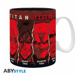 Attack on Titans All Titans Mug 460 ml