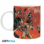 Attack on Titan Battle scene S4 Mug 320 ml