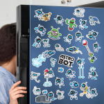 AstroBOT Fridge Magnets 34 pcs
