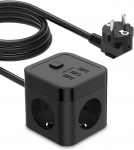 JSVER Power Cube 6in1 1.5m (Black)