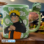 Naruto Shippuden Mug 3D handle - Naruto and Gama-chan 450ml