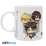 Attack on Titan - Chibi Trio Mug 320 ml