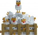 Youtooz Minecraft Chickens Figure