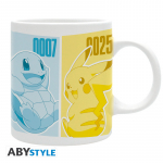 Pokemon Pikachu & Kanto Starters Mug 320 ml