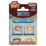 Blister 2 figuras Bitty POP One Piece Luffy & Nami