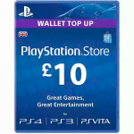 PlayStation Network Card PSN PlayStation Store 10&pound; UK