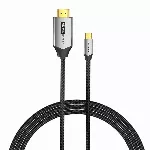USB-C HDMI kaabel &ndash; Vention CRBBH 2m, 4K@60Hz, must