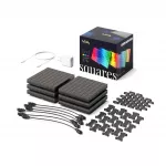 Twinkly TWQ064STW-07-BEU 6-paneeline 16x16 cm RGB LED nutikate valguspaneelide komplekt (1 master + 5 laiendust, 384 valguspunkti, Wi-Fi/Bluetooth, &uuml;hilduvus Alexa/Google/HomeKit, siseruumidesse)