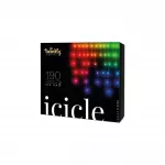 Twinkly TWI190STP-TEU 5 m 190 RGB LED IP44 nutikad multiv&auml;rvilised j&auml;&auml;purikujulised j&otilde;ulutuled sise- ja v&auml;listingimustesse, juhitav nutiseadmega