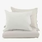 Helehall linase ja puuvillase seguga voodipesukomplekt Jenna (240 &times; 220 cm), 16008-605