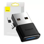 Baseus Bluetooth adapter &ndash; BA04 5.1, must (kuni 7 seadet, 20 m ulatus)
