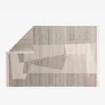 Abstraktse mustriga beež-hall villasegu elutoa vaip Rio, 230x160 cm, 20019-102