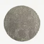 &Uuml;mmarguse soonmustriga vaiba Niklas hallikasbeež (&oslash; 200 cm), 19984-125