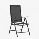 Aiatool Break, reguleeritava seljatoega, must, 9276-408