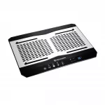 Thermaltake CL-N002-PL12BL-A 390x277,5 mm alumiiniumist must s&uuml;learvuti jahutusalus 2x120 mm ventilaatoriga, p&ouml;&ouml;rlemiskiirus 1000&ndash;1300 p/min