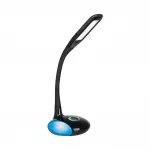 Activejet AJE-VENUS RGB Black 36 LED 5W must h&auml;mardatav laualamp RGB alusega, 530x160x160 mm, USB/AC