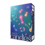 Twinkly Candies TWKC100RGB-G 6 m 100 RGB LED multiv&auml;rvilised k&uuml;&uuml;nlakujulised nutij&otilde;ulutuled, Wi-Fi, Bluetooth, USB-C, sisetingimustesse