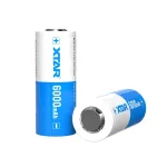 XTAR 26650-6000 6000 mAh 3,6V Li-ion taaslaetav aku, 1 tk, &Oslash;26x69 mm