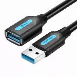 Vention USB 3.0 Pikenduskaabel CBHBH, 2m, Must