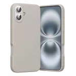MagSafe-toega vedelast silikoonist &uuml;mbris iPhone 16 Plusile Vention KUHM0-20, hall, 38 N52 magnetit, 7&ndash;8.5 N, t&otilde;stetud servad 3.5 mm kaamera ja 1.6 mm ekraan, mikrokiudvooder
