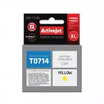 Activejet AEB-714N 15 ml kollane pigmenttindikassett (Epson T0714, T0894, T1004 &uuml;hilduv, k&otilde;rge tootlus, Epson printeritele)