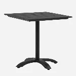 Alumiiniumist terrassilaud Colorado, must, 70x70, 4070-620