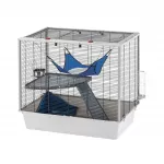 Ferplast Furet Plus 78x48x70 cm metall-plastik puur tuhkrule ja n&auml;rilisele, hall