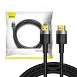 Baseus 4K HDMI kaabel &ndash; Cafule 4K HDMI 2.0 (2m, Must/Hall)